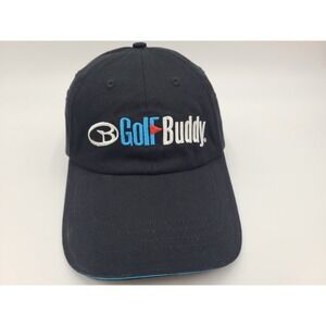 Golf Buddy w/ Voice Pockets Strapback Adjustable Hat Cap Men Women Black Blue